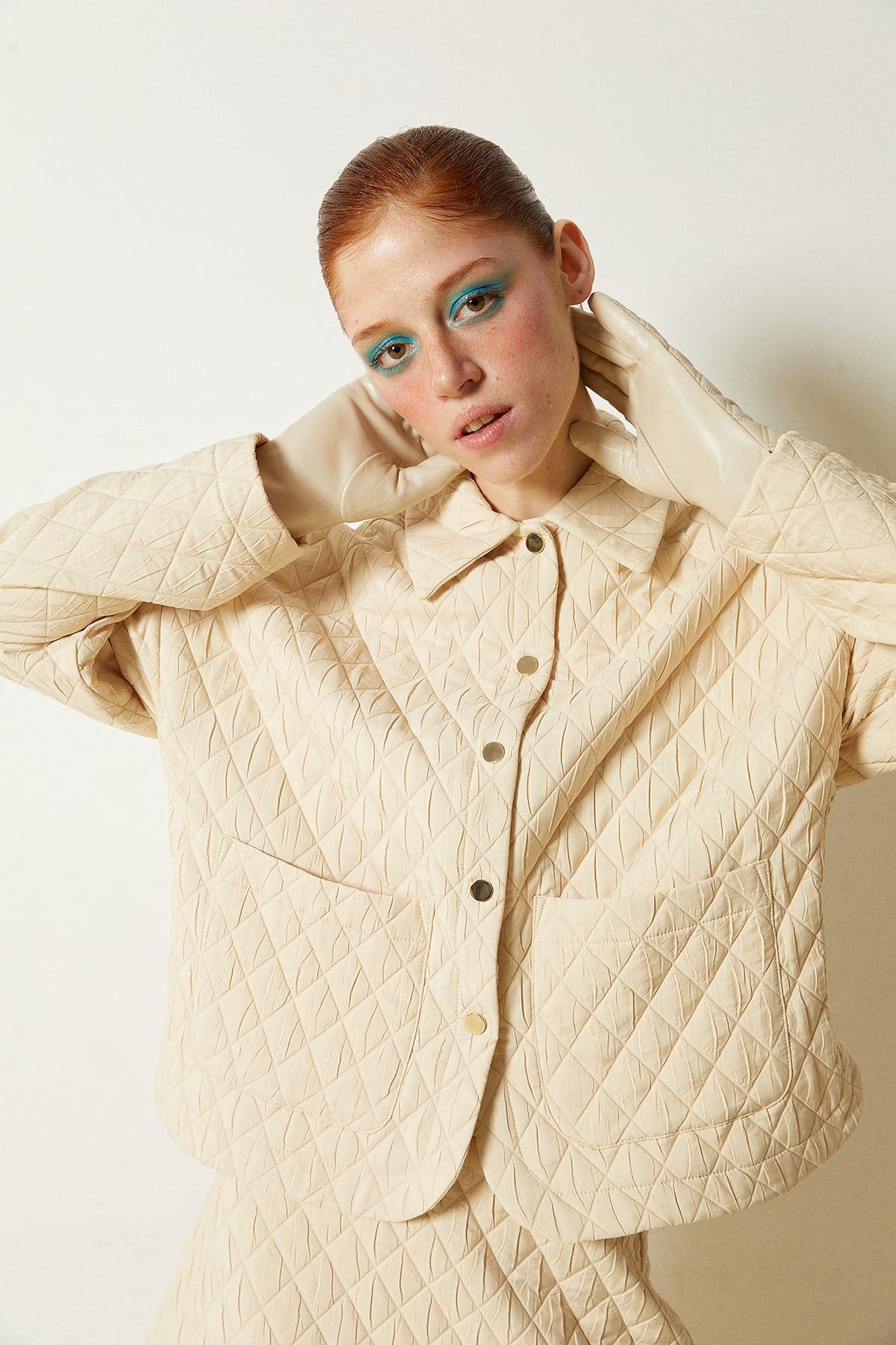 Oversize Quilted Jacket - Lalion